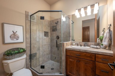 This stunning 3-bedroom, 3-bathroom home in the prestigious on Entrada at Snow Canyon in Utah - for sale on GolfHomes.com, golf home, golf lot