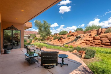 This stunning 3-bedroom, 3-bathroom home in the prestigious on Entrada at Snow Canyon in Utah - for sale on GolfHomes.com, golf home, golf lot