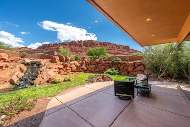This stunning 3-bedroom, 3-bathroom home in the prestigious on Entrada at Snow Canyon in Utah - for sale on GolfHomes.com, golf home, golf lot