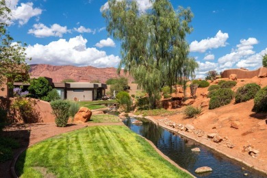 This stunning 3-bedroom, 3-bathroom home in the prestigious on Entrada at Snow Canyon in Utah - for sale on GolfHomes.com, golf home, golf lot