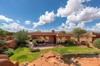 This stunning 3-bedroom, 3-bathroom home in the prestigious on Entrada at Snow Canyon in Utah - for sale on GolfHomes.com, golf home, golf lot