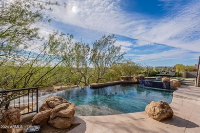 Perched above the valley within Scottsdale's prestigious Ancala on Ancala Country Club in Arizona - for sale on GolfHomes.com, golf home, golf lot