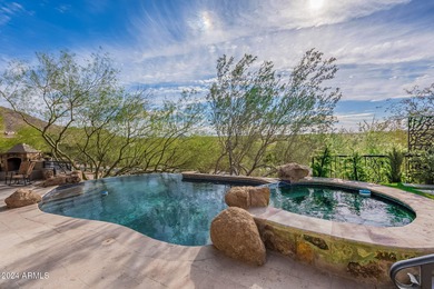 Perched above the valley within Scottsdale's prestigious Ancala on Ancala Country Club in Arizona - for sale on GolfHomes.com, golf home, golf lot