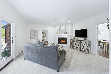 Timeless Colonial Estate in Pine Valley, offering over 6,300 sq on Pine Valley Country Club in Indiana - for sale on GolfHomes.com, golf home, golf lot