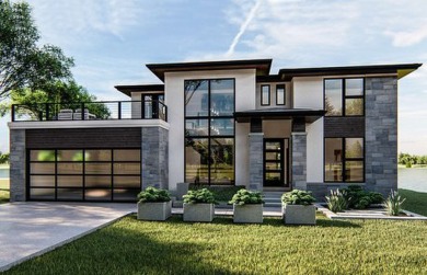 PROPOSED NEW LUXURY CONSTRUCTION IN SOUGHT AFTER PRIVATE SOUTH on Oak Meadows Golf Club in Illinois - for sale on GolfHomes.com, golf home, golf lot