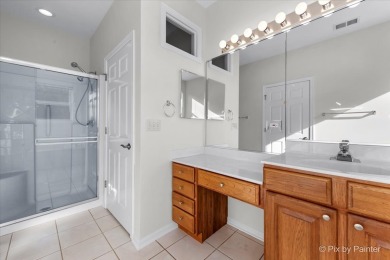 Step into this well-cared-for Mackinac model, freshly painted on Whisper Creek Golf Club in Illinois - for sale on GolfHomes.com, golf home, golf lot
