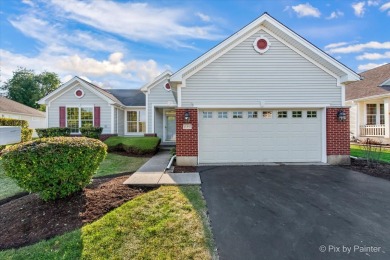 Step into this well-cared-for Mackinac model, freshly painted on Whisper Creek Golf Club in Illinois - for sale on GolfHomes.com, golf home, golf lot