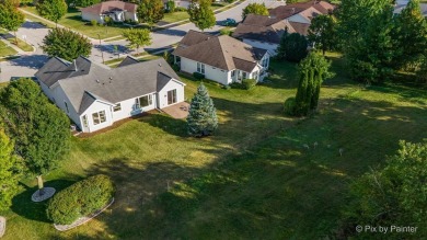 Step into this well-cared-for Mackinac model, freshly painted on Whisper Creek Golf Club in Illinois - for sale on GolfHomes.com, golf home, golf lot
