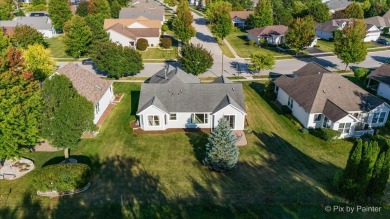 Step into this well-cared-for Mackinac model, freshly painted on Whisper Creek Golf Club in Illinois - for sale on GolfHomes.com, golf home, golf lot
