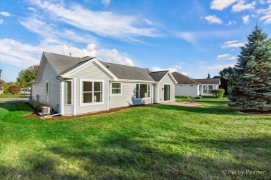 Step into this well-cared-for Mackinac model, freshly painted on Whisper Creek Golf Club in Illinois - for sale on GolfHomes.com, golf home, golf lot
