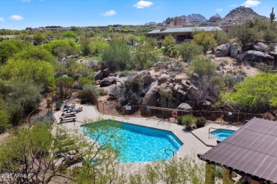 Located in the gated community of Stonedge at Troon North, this on Troon North Golf Club  in Arizona - for sale on GolfHomes.com, golf home, golf lot