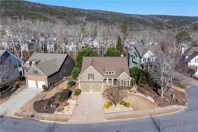 Welcome home to this beautifully custom built home by Ogilvie on The Highlands Course at Lake Arrowhead in Georgia - for sale on GolfHomes.com, golf home, golf lot