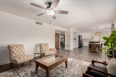 Step into this beautifully updated 4 bed/2.5 bath home in the on Dobson Ranch Municipal Golf Course in Arizona - for sale on GolfHomes.com, golf home, golf lot