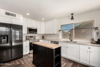 Step into this beautifully updated 4 bed/2.5 bath home in the on Dobson Ranch Municipal Golf Course in Arizona - for sale on GolfHomes.com, golf home, golf lot
