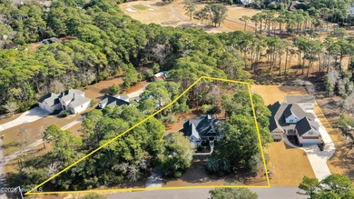 Tucked away in the sought-after Oak Island Estates, this on Oak Island Golf Club in North Carolina - for sale on GolfHomes.com, golf home, golf lot