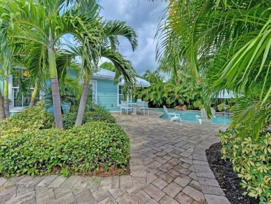Only 150 steps to the beach from the *Salt Shack* located in the on Key Royale Club in Florida - for sale on GolfHomes.com, golf home, golf lot