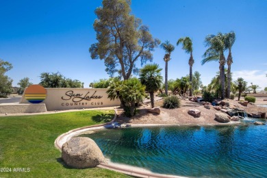 Here is your chance to pick up a reasonably priced 2BR, 2BA home on Sun Lakes Country Club in Arizona - for sale on GolfHomes.com, golf home, golf lot