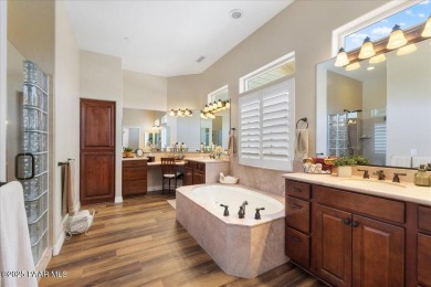 Welcome to this stunning single-level home nestled in The Dells on Prescott Lakes Golf and Country Club in Arizona - for sale on GolfHomes.com, golf home, golf lot