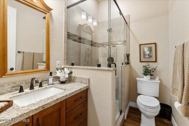 Welcome to this stunning single-level home nestled in The Dells on Prescott Lakes Golf and Country Club in Arizona - for sale on GolfHomes.com, golf home, golf lot