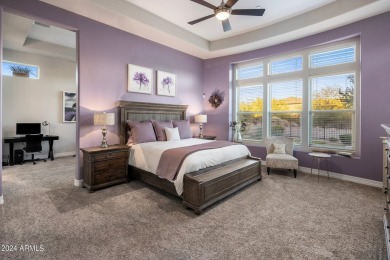 See property video. Stunning 2019 built home set on a spacious on The Boulders Resort Golf Club in Arizona - for sale on GolfHomes.com, golf home, golf lot