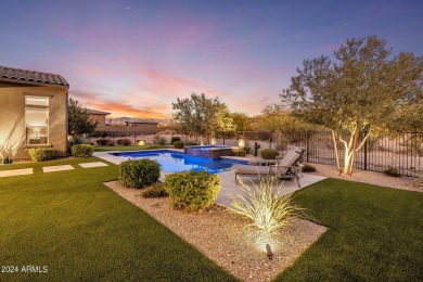 See property video. Stunning 2019 built home set on a spacious on The Boulders Resort Golf Club in Arizona - for sale on GolfHomes.com, golf home, golf lot