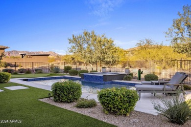 See property video. Stunning 2019 built home set on a spacious on The Boulders Resort Golf Club in Arizona - for sale on GolfHomes.com, golf home, golf lot