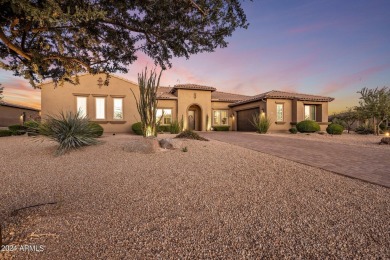 See property video. Stunning 2019 built home set on a spacious on The Boulders Resort Golf Club in Arizona - for sale on GolfHomes.com, golf home, golf lot