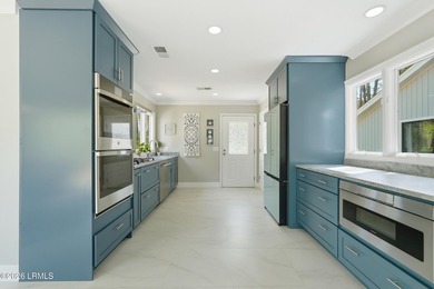 Set on a spacious golf view lot, this beautifully renovated home on Country Club of Hilton Head in South Carolina - for sale on GolfHomes.com, golf home, golf lot