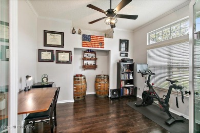 Welcome to your own BACKYARD OASIS! This Rare Single Story JCP on Julington Creek Golf Club in Florida - for sale on GolfHomes.com, golf home, golf lot