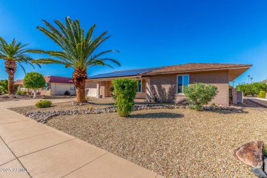 Discover the charm of this beautifully updated single-story home on Sun City Riverview Golf Course in Arizona - for sale on GolfHomes.com, golf home, golf lot