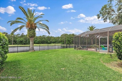 Welcome to your own BACKYARD OASIS! This Rare Single Story JCP on Julington Creek Golf Club in Florida - for sale on GolfHomes.com, golf home, golf lot