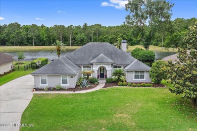 Welcome to your own BACKYARD OASIS! This Rare Single Story JCP on Julington Creek Golf Club in Florida - for sale on GolfHomes.com, golf home, golf lot