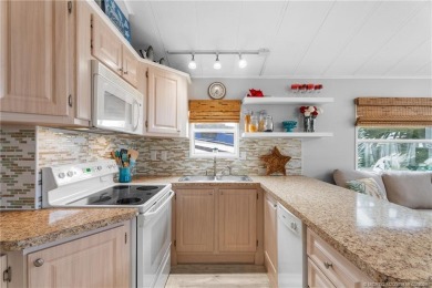 This charming and whimsical beach bungalow is a true gem on Island Dunes Country Club in Florida - for sale on GolfHomes.com, golf home, golf lot