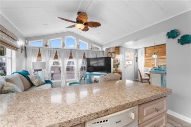 This charming and whimsical beach bungalow is a true gem on Island Dunes Country Club in Florida - for sale on GolfHomes.com, golf home, golf lot