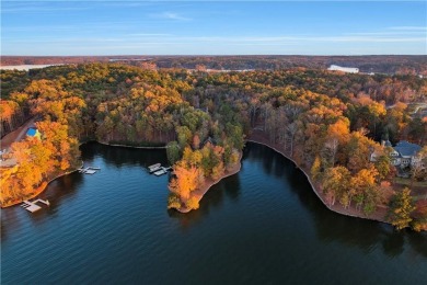 This exclusive +/- 5.43-acre lakefront lot promises privacy and on Reynolds Lake Oconee - The Oconee in Georgia - for sale on GolfHomes.com, golf home, golf lot