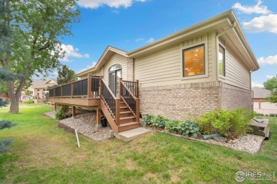 Luxurious brick ranch home with golf course and water views! on Fort Collins Country Club in Colorado - for sale on GolfHomes.com, golf home, golf lot