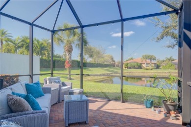 Elegant Waterfront Villa in Del Webb Naples - Welcome to your on Panther Run Golf Club in Florida - for sale on GolfHomes.com, golf home, golf lot