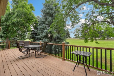 Luxurious brick ranch home with golf course and water views! on Fort Collins Country Club in Colorado - for sale on GolfHomes.com, golf home, golf lot