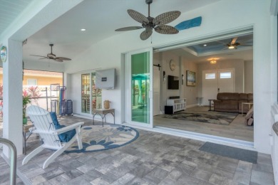 Built in 2021 this stunning Porter Construction home provides on Pinemoor West Golf Club in Florida - for sale on GolfHomes.com, golf home, golf lot