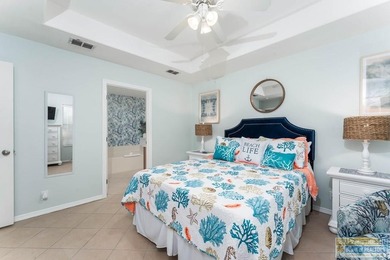 Selling fully furnished and truly turn-key, this stylish coastal on South Padre Island Golf Club in Texas - for sale on GolfHomes.com, golf home, golf lot