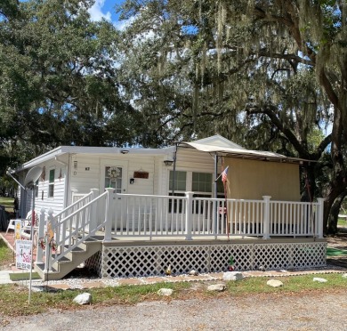 This beautiful park model home has been totally updated with new on Clerbrook Resort, Inc. in Florida - for sale on GolfHomes.com, golf home, golf lot