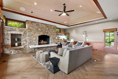 Presenting one of the most architecturally significant homes in on Watermark Country Club in Michigan - for sale on GolfHomes.com, golf home, golf lot