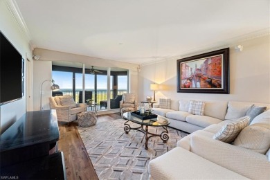 Panoramic Gulf Views from This Elegant 12th-Floor Condo at on Club at Pelican Bay Golf Course in Florida - for sale on GolfHomes.com, golf home, golf lot