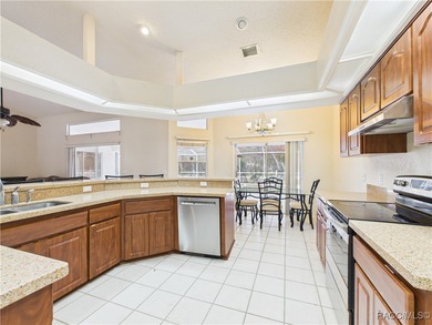 Charming 3-bedroom, 2-bathroom pool home nestled in the serene on Sugarmill Woods Golf and Country Club in Florida - for sale on GolfHomes.com, golf home, golf lot