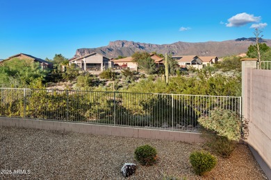 WOW! Elevated Lot with DIRECT SUPERSTITION MOUNTAIN VIEW Inside on Gold Canyon Golf Resort - Sidewinder in Arizona - for sale on GolfHomes.com, golf home, golf lot