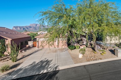 WOW! Elevated Lot with DIRECT SUPERSTITION MOUNTAIN VIEW Inside on Gold Canyon Golf Resort - Sidewinder in Arizona - for sale on GolfHomes.com, golf home, golf lot