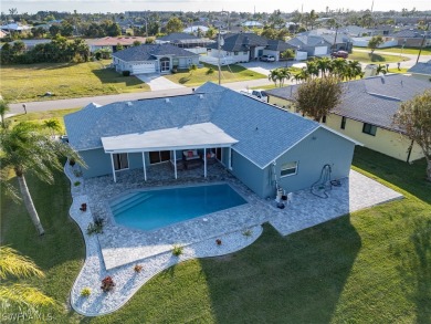 RARE 3 bedroom pool home in the sweet spot of Cape Coral on its on Cape Coral Executive Course in Florida - for sale on GolfHomes.com, golf home, golf lot