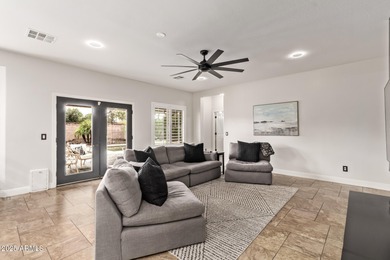 Stunning home located in Gilbert's only private country club on Seville Golf and Country Club in Arizona - for sale on GolfHomes.com, golf home, golf lot