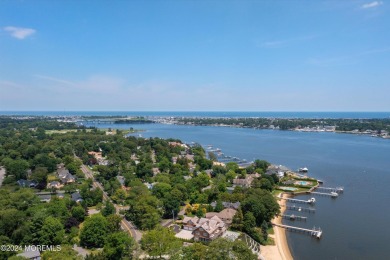 This charming 5-bedroom, 2-bath, ranch-style home is located on on Manasquan River Golf Club in New Jersey - for sale on GolfHomes.com, golf home, golf lot