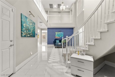 This beautifully renovated two-story home offers five bedrooms on Rhodes Ranch Golf Club in Nevada - for sale on GolfHomes.com, golf home, golf lot